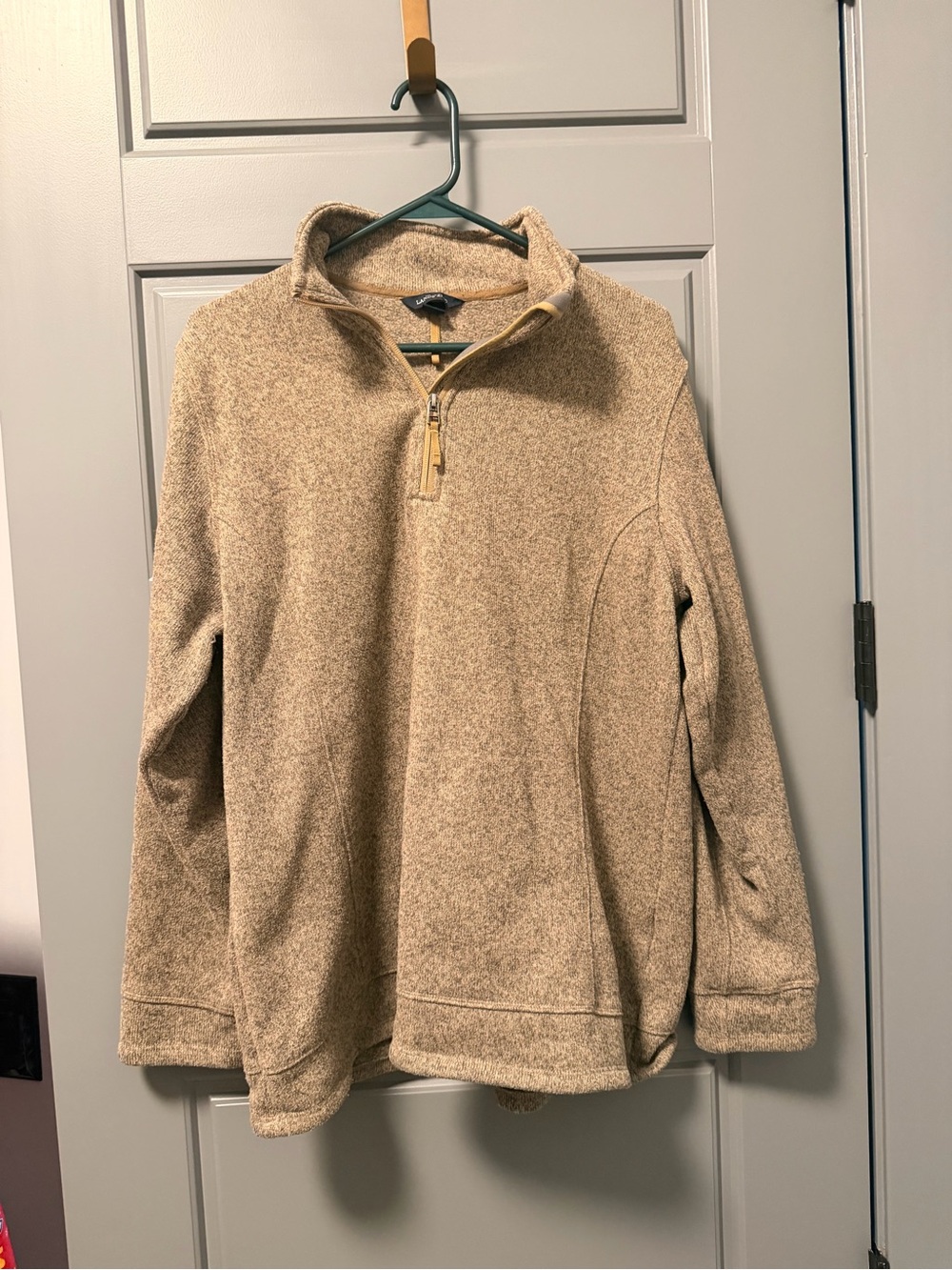 Lands' End Women’s Quarter-Zip Fleece Pullover 16W-18W
